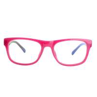 Inmix抗疲劳防辐射电脑眼镜 8004 粉框灰腿