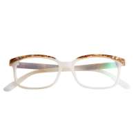 Inmix装饰眼镜架防辐射眼镜  8012 乳白色