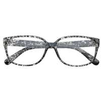 Inmix 近视眼镜架防辐射眼镜 8017 墨点黑