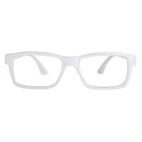 音米正品时尚抗疲劳防辐射眼镜  8058 白色