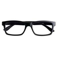 音米正品时尚抗疲劳防辐射眼镜 8058 磨砂黑