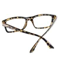 音米正品时尚抗疲劳防辐射眼镜 8058 琥珀色