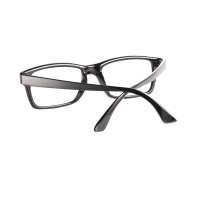 音米正品时尚抗疲劳防辐射眼镜8058  亮黑色