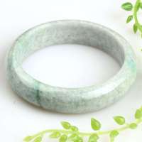 博祥 天然A货翡翠飘绿手镯29