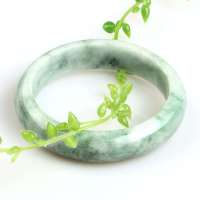 博祥 天然A货翡翠飘绿手镯30