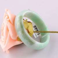 慕玉和 天然A货翡翠飘花手镯59mm