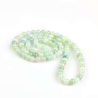 慕玉和 天然A货翡翠圆珠项链01