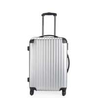 美国海马(Atlantic) ABS+PC拉杆箱ALAX708122426银色24寸