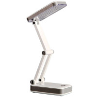 得力(deli)3676 折叠式台灯 白色
