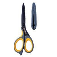 得力(deli)6027 合金不锈钢剪刀 (中号) 一把