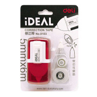 得力（deli）8103 修正带+带芯套装 颜色随机