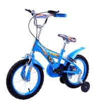 芭比BARBIE 风火轮14寸前后刹车儿童自行车BCX31026-H蓝色