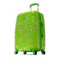 奥林匹亚绿色鹿纹时尚拉杆箱25寸SHD-5325-LIME