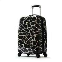 奥林匹亚黑色鹿纹时尚拉杆箱29寸SHD-5329-BLACK