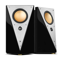 惠威 (HiVi) T200C 2.0声道多媒体监听电脑音箱 有源电视音响 可另配惠威H10组2.1低音炮系统