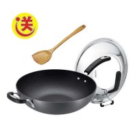 苏泊尔可立盖经典无油烟炒锅 PC32Z1 (燃气灶、电磁炉通用)