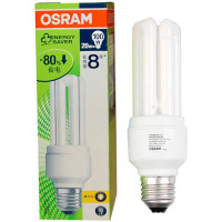 OSRAM欧司朗T4标准型节能灯20W暧白色E27五支装