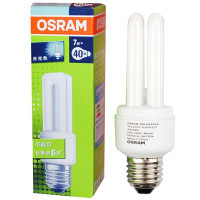 OSRAM欧司朗T4标准型节能灯7W日光色E27十支装
