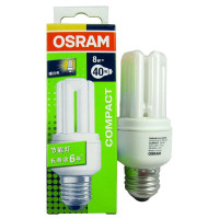 OSRAM欧司朗迷你超值星节能灯8W暖白色E27五支装