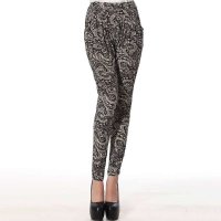 千秋度QianQiu .Du时尚休闲裤黑灰(均码)9013