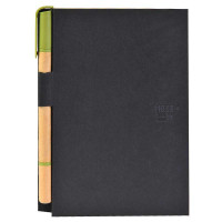 广博(GuangBo) DT5119 A6平背带笔记事本/日记本/软面抄84页 黑色 单本装