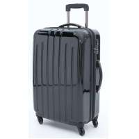 丹仪进口ABS+PC拉链箱DY-8120 20 优雅黑DY-8120 20