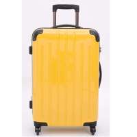 丹仪进口ABS+PC拉链箱DY-8120 24 柠檬黄DY-8120 24