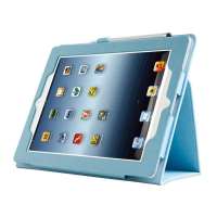 EXCO苹果附件WIP31皮套 For New iPad/iPad2 蓝(YIGOU)