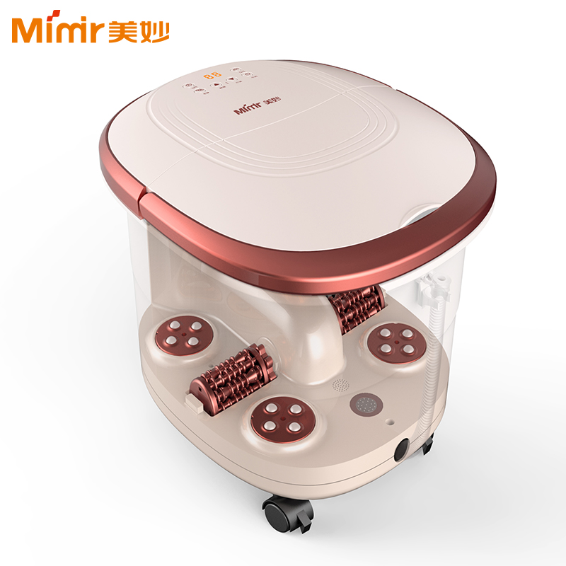 美妙(MIMIR)全自动足浴按摩器MM-886电动足浴盆足浴桶高清大图