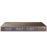 TP-LINK 24口全千兆安全交换机 TL-SG2224P