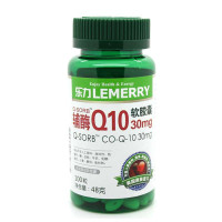 乐力LEMERRY 辅酶Q-10软胶囊 480mg/粒*100粒(美国原装进口)