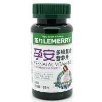 乐力LEMERRY孕安多维复合营养素片 1083mg/片*60片(美国原装进口)