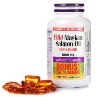 伟博Webber Naturals阿拉斯加深海鱼油软胶囊330g/瓶