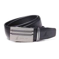  pouch kan商务男士牛皮自动扣皮带A2150028黑色