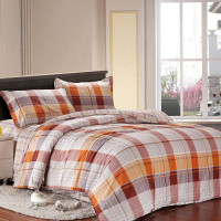 红瑞典雅高支斜纹四件套 彼岸悠然(200*230)