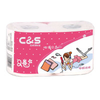 洁柔 卷纸 青春校园系列3层114克*4卷