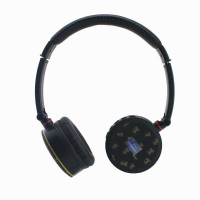 宾果B613多功能插卡调频耳机(黑)