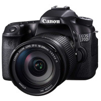 佳能 数码单反相机 EOS 70D KIT(EF-S 18-200IS) +EOS中级风景相机包