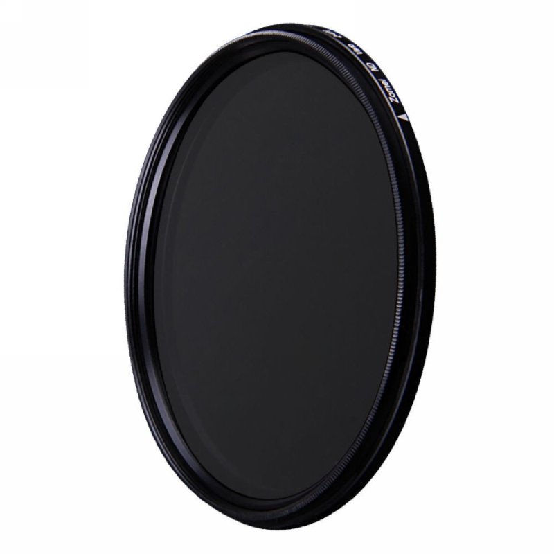 ZOMEI 卓美 67MM 轻薄型 无极 可调 减光镜ND2-400 中灰 密度镜 佳能尼康单反滤镜