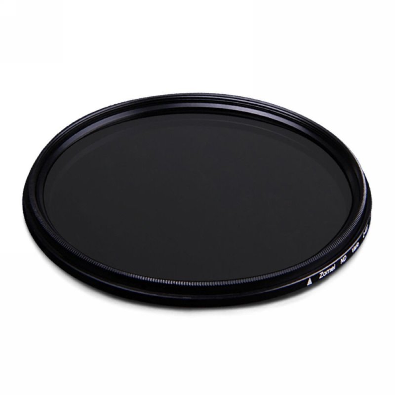 ZOMEI 卓美 67MM 轻薄型 无极 可调 减光镜ND2-400 中灰 密度镜 佳能尼康单反滤镜