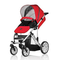 Britax宝得适欢途婴儿手推车B-SMART 4 STROLLER 红色