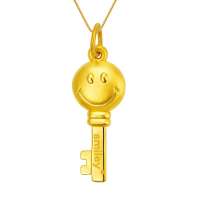 潮宏基 官方正品-smiley系列-微笑.心愿-足金-足金/黄金吊坠