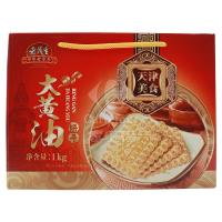 老茂生 大黄油饼干整箱装 天津特产老式饼干礼盒老人儿童早餐零食