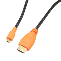 yellowknife黄刀JD0741.4版MICROHDMI线手机高清线1米