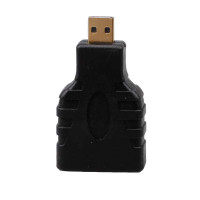 yellowknife黄刀JD032微型MICROHDMI转接头手机高清转接头黑色