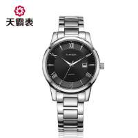 天霸表名仕本色系列进口石英机芯男士腕表TM7001.02SS