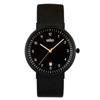 德国 BRAUN博朗 Classic经典系列 石英男表 BN0032BKBKG