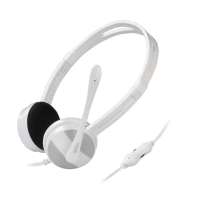 现代HIFI耳机电脑耳麦 HY-HS6213MV(白)