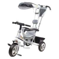 LittleTiger小虎子三轮车950充气 银灰