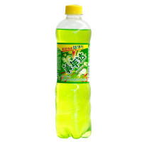 美年达青苹果味汽水600ML箱装(24瓶/箱)(北区)